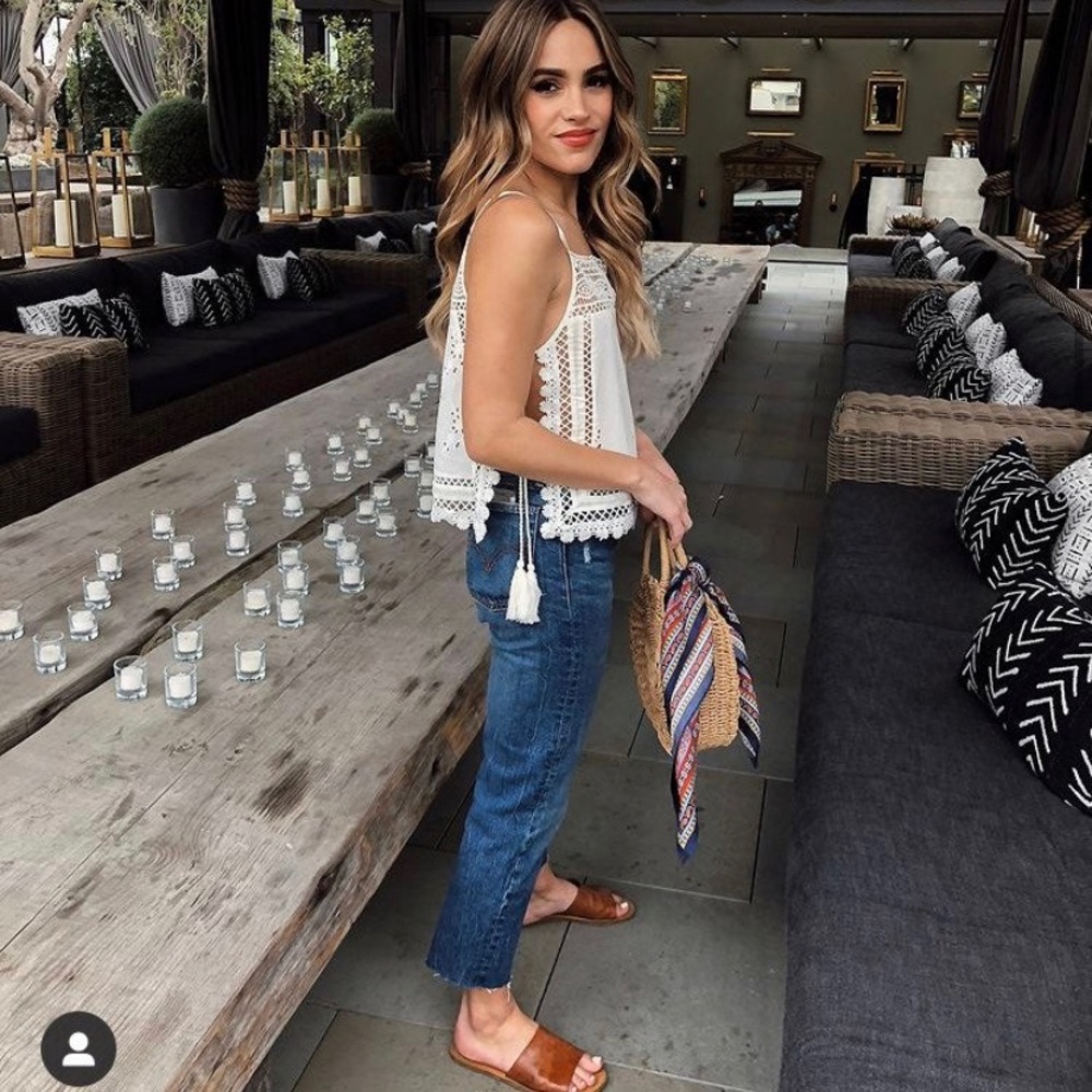 Free people crochet top